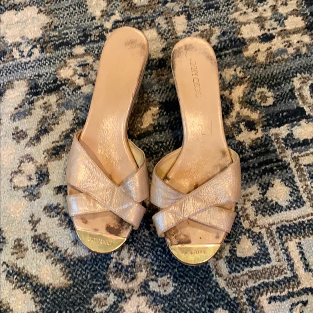 Jimmy choo sandals size 38.5